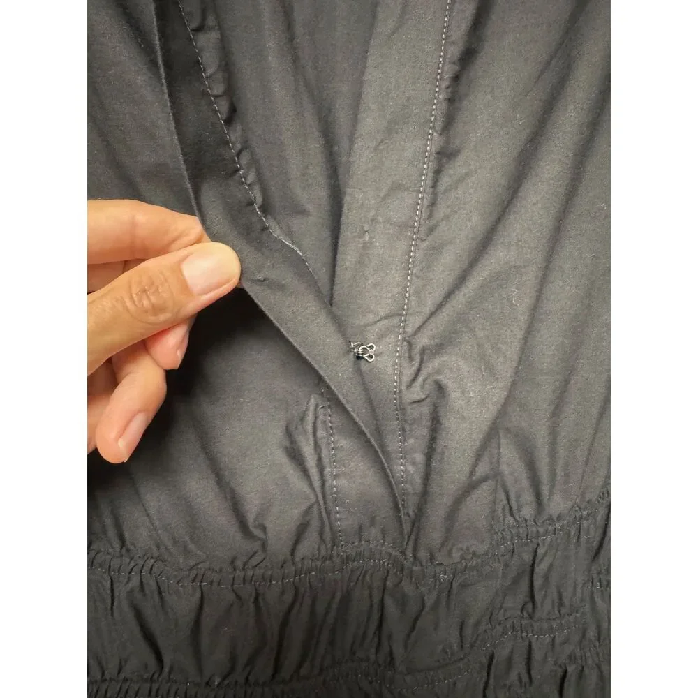 by ANTHROPOLIGIE The Somerset Maxi Dress, Black, Sz L - Picture 6 of 12